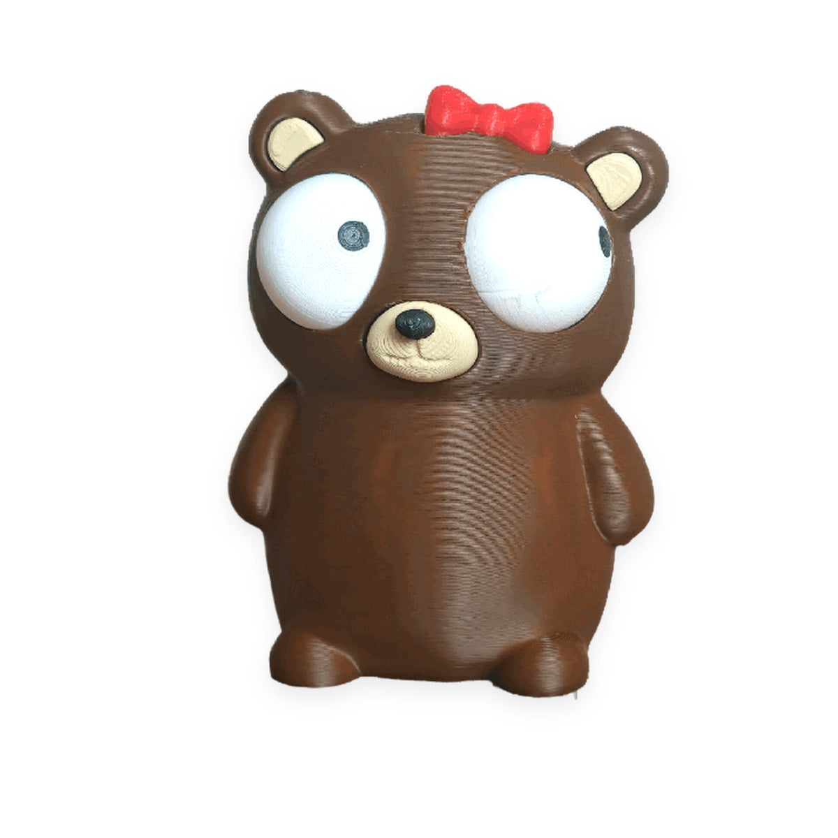 Goofy Bear Mom – Moving Eyes – view 1 – Way2Cute.co.uk
