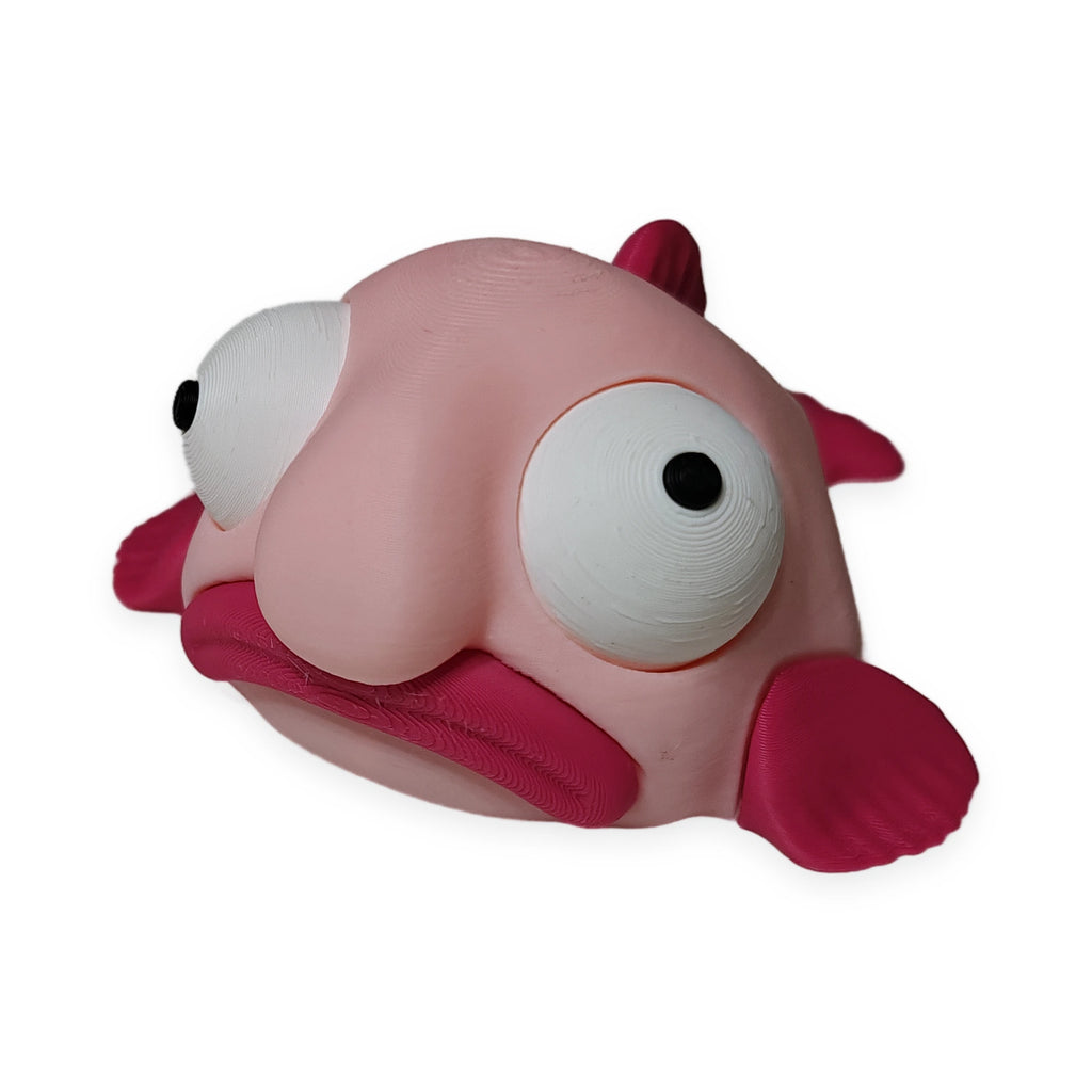 Goofy Blobfish – Moving Eyes – view 2 – Way2Cute.co.uk