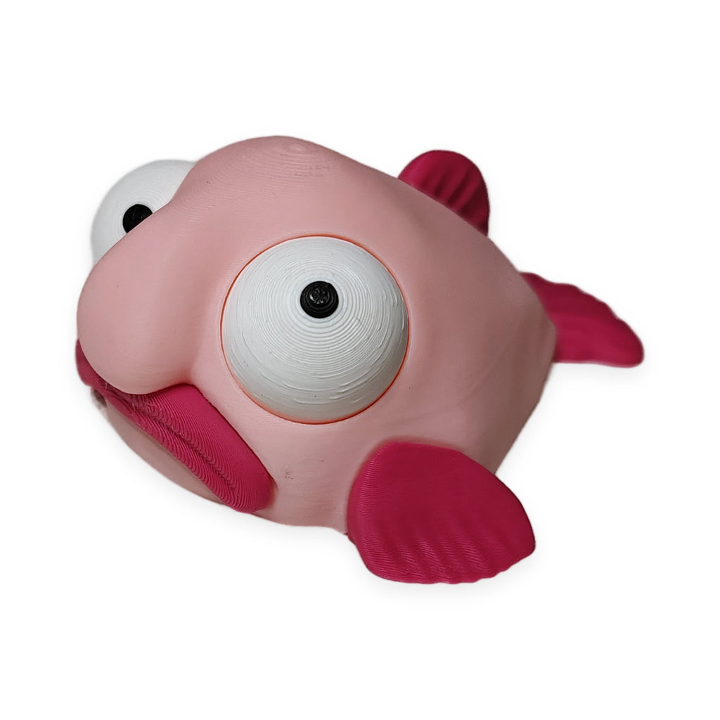 Goofy Blobfish – Moving Eyes – view 3 – Way2Cute.co.uk