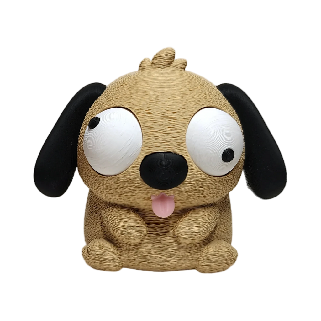 Goofy Dog – Moving Eyes – view 5 – Way2Cute.co.uk