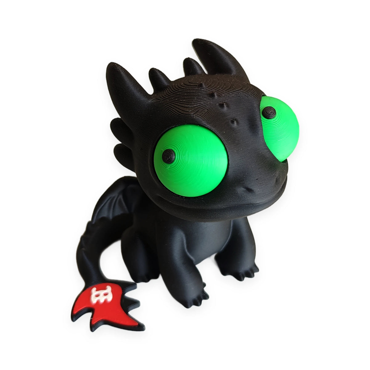 Goofy TOOTHLESS dragon – Moving Eyes – view 4 – Way2Cute.co.uk