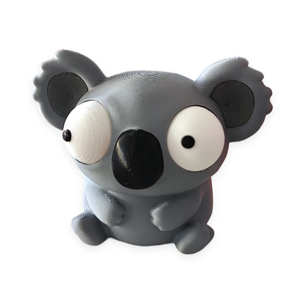 Goofy Koala – Moving Eyes – view 2 – Way2Cute.co.uk