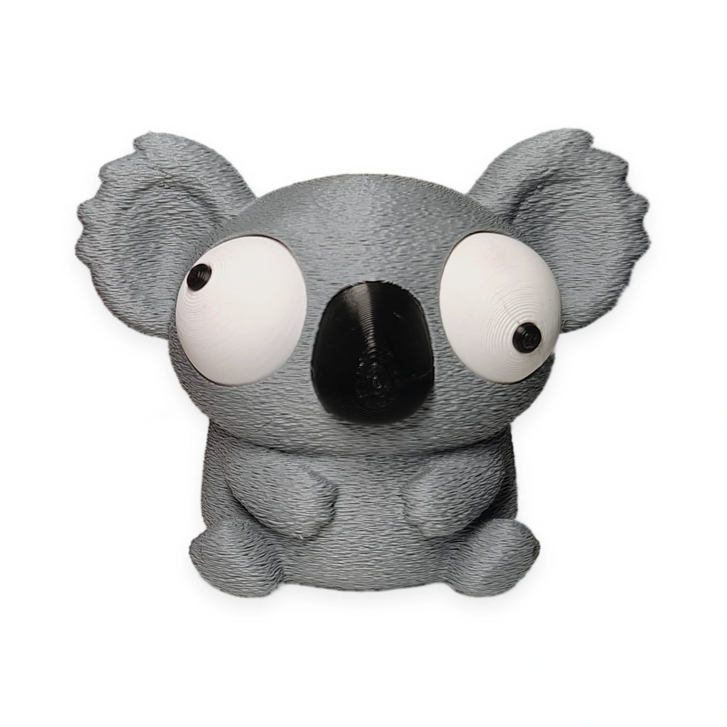 Goofy Koala – Moving Eyes – view 3 – Way2Cute.co.uk
