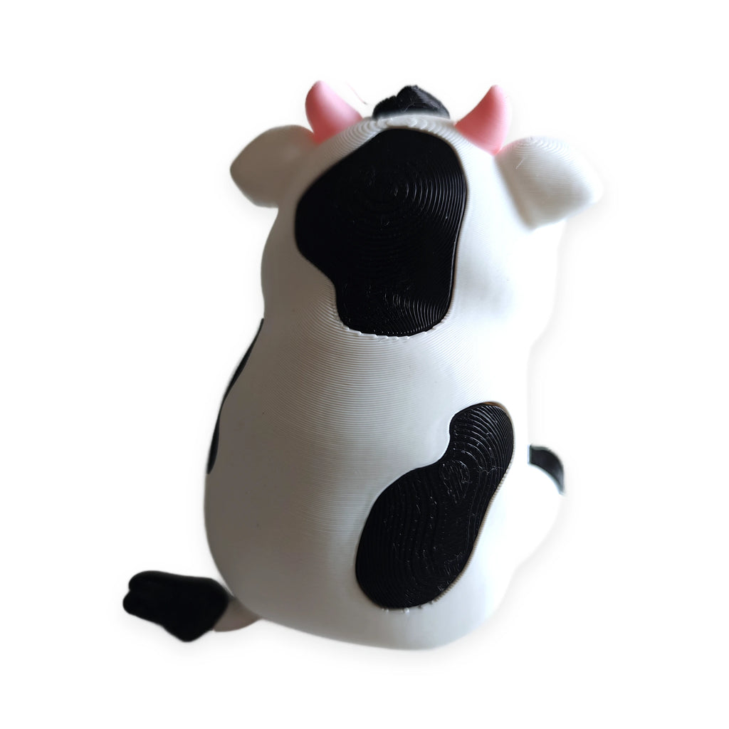 Goofy Cow – Moving Eyes – view 5 – Way2Cute.co.uk