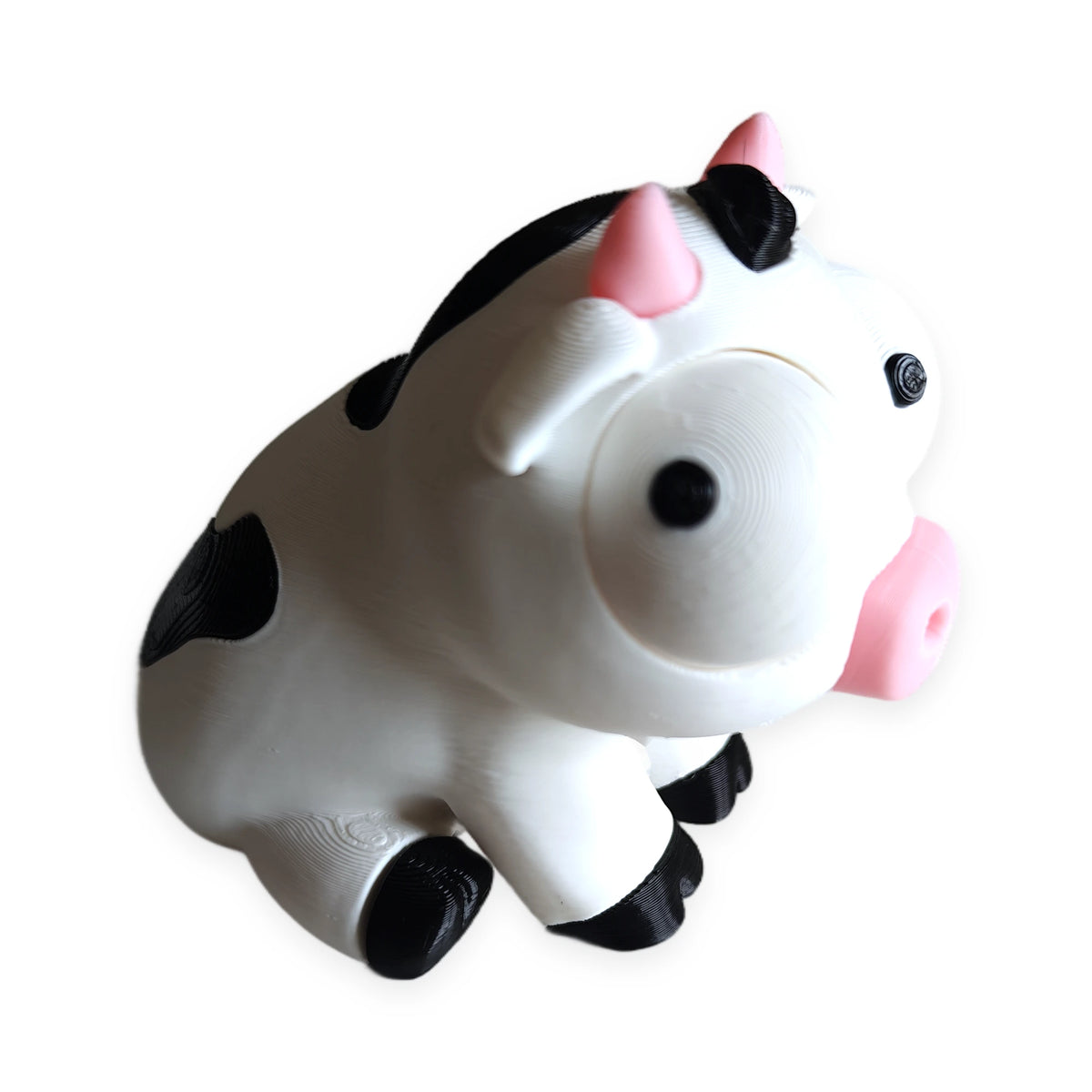 Goofy Cow – Moving Eyes – view 6 – Way2Cute.co.uk