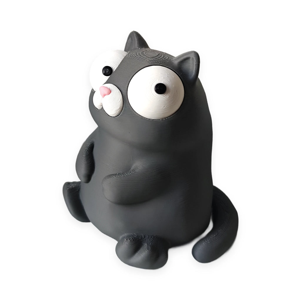 Goofy Cat – Moving Eyes – view 1 – Way2Cute.co.uk