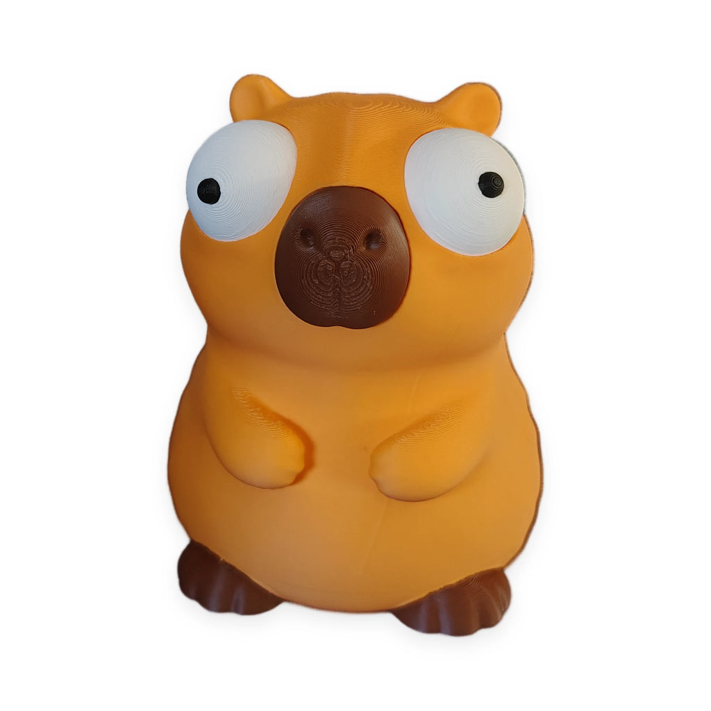 Goofy Capybara! – Moving Eyes – view 1 – Way2Cute.co.uk