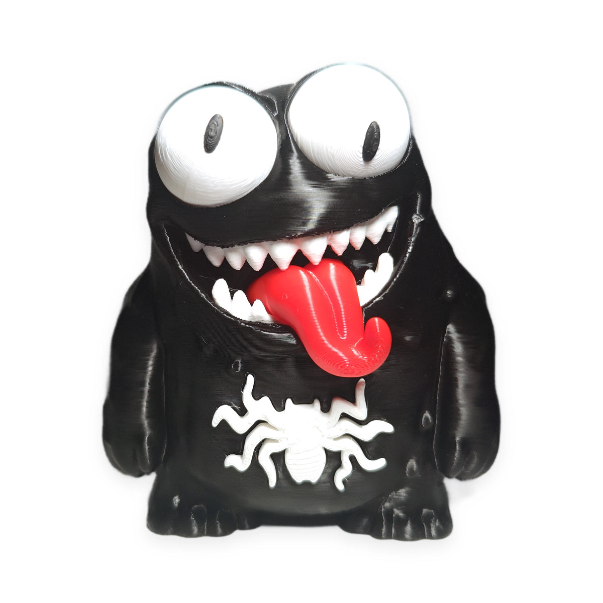 Goofy Venom! – Moving Eyes – view 1 – Way2Cute.co.uk