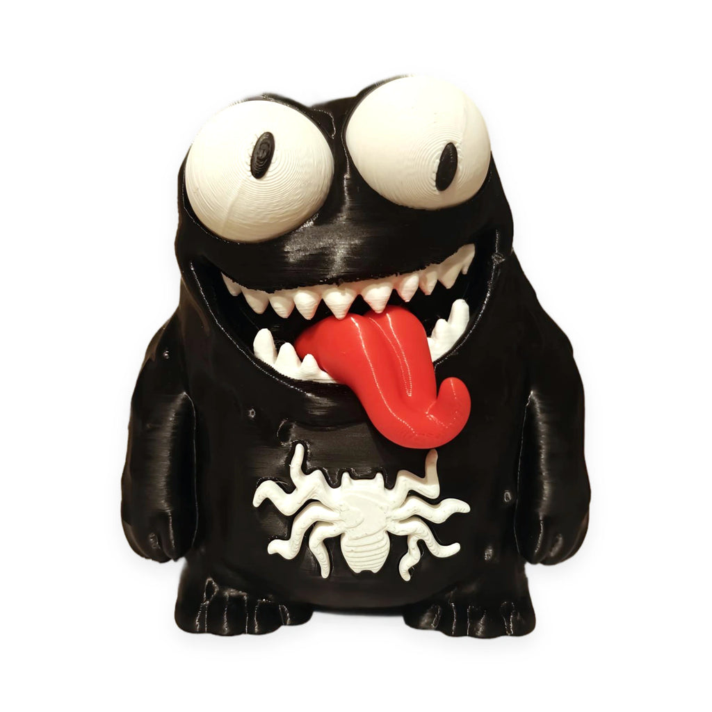 Goofy Venom! – Moving Eyes – view 2 – Way2Cute.co.uk