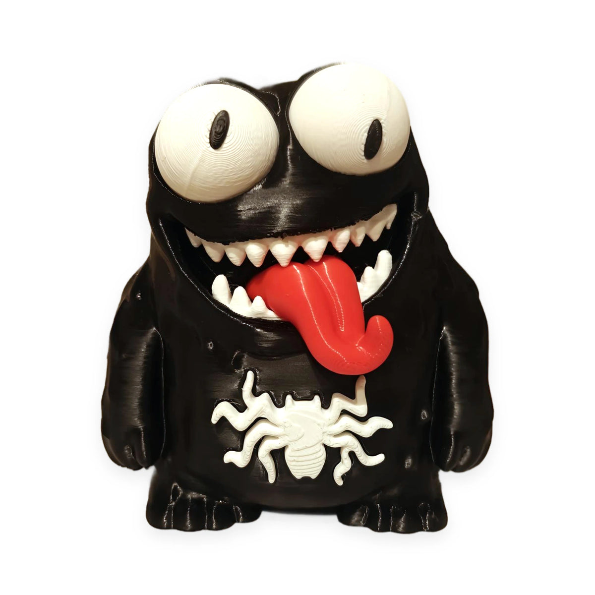 Goofy Venom! – Moving Eyes – view 2 – Way2Cute.co.uk