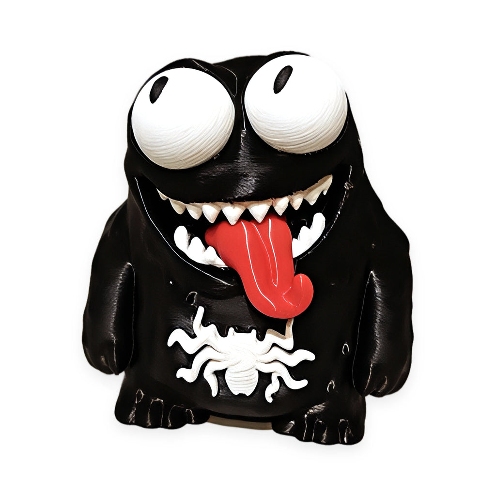 Goofy Venom! – Moving Eyes – view 3 – Way2Cute.co.uk