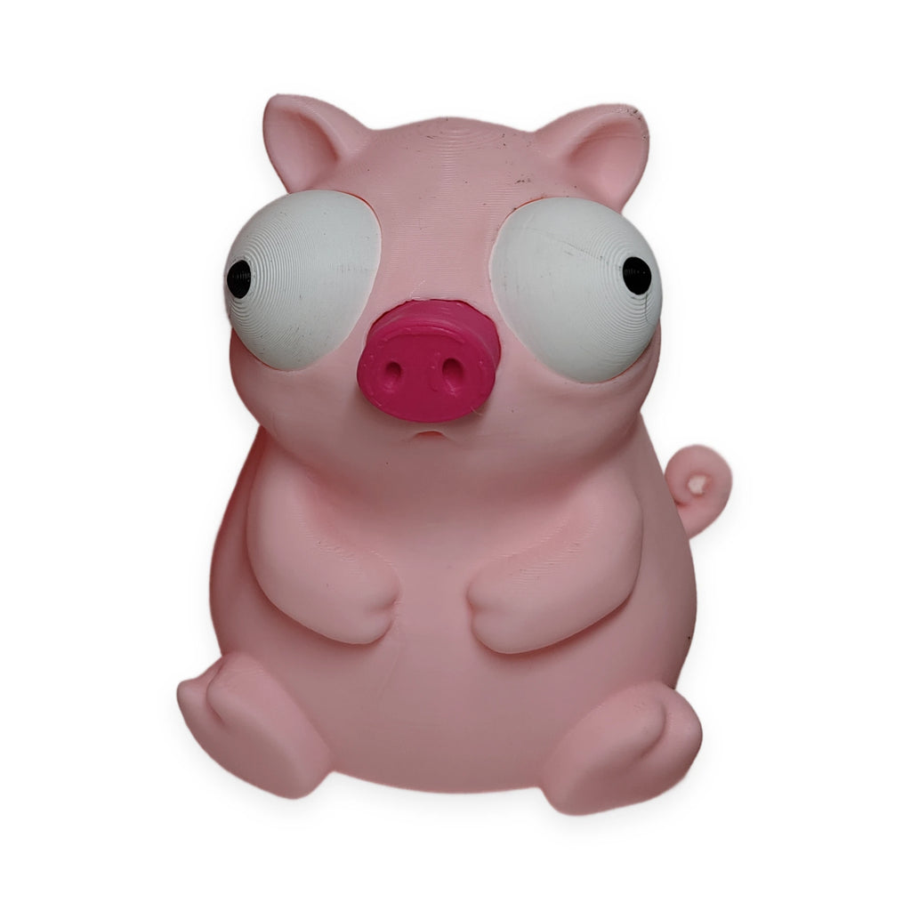 Goofy Pig Cute & Goofy – Moving Eyes – view 1 – Way2Cute.co.uk