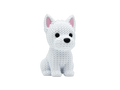 Westie Dog animal figure with knit-inspired texture – Way2Cute.co.uk