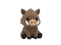 Wild Boar animal figure with knit-inspired texture – Way2Cute.co.uk